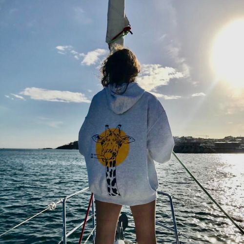 Hoodie Wildlife | Jirafa puro – vista 2