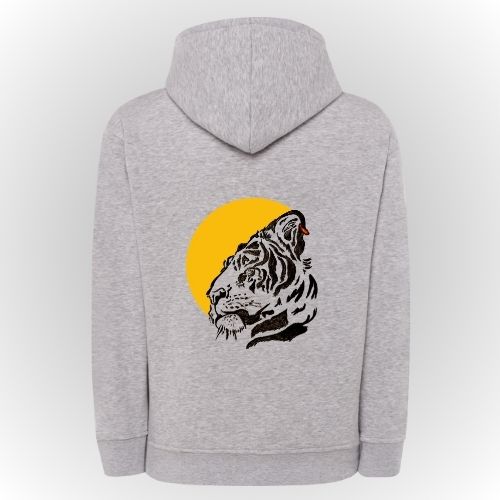 Hoodie Streetware | Tigre sol