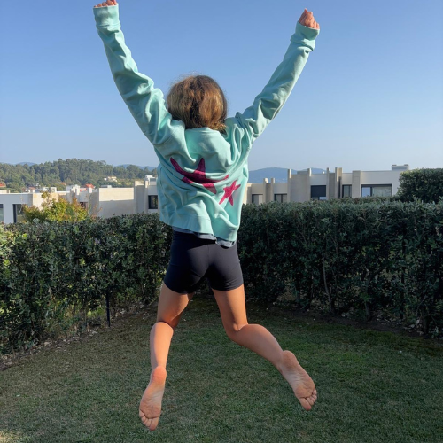 Sudadera Wildlife | Estrellas mar rosa – vista 2