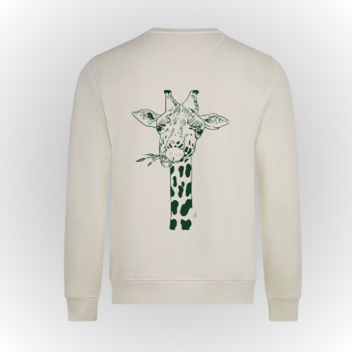 Sudadera Streetware | Jirafa verde