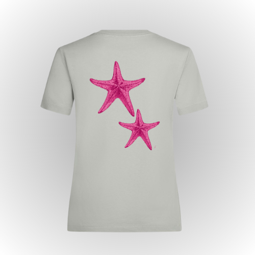 Camiseta mujer | Estrellas rosas – vista 4