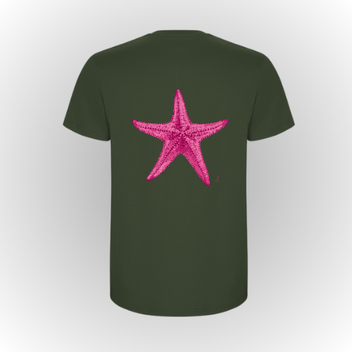 Camiseta Kids | Estrella rosa