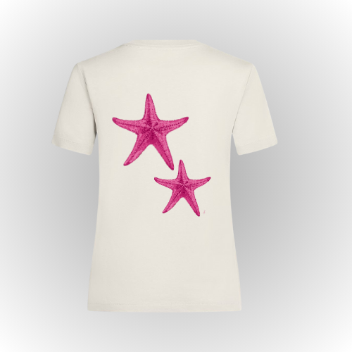 Camiseta mujer | Estrellas rosas – vista 6