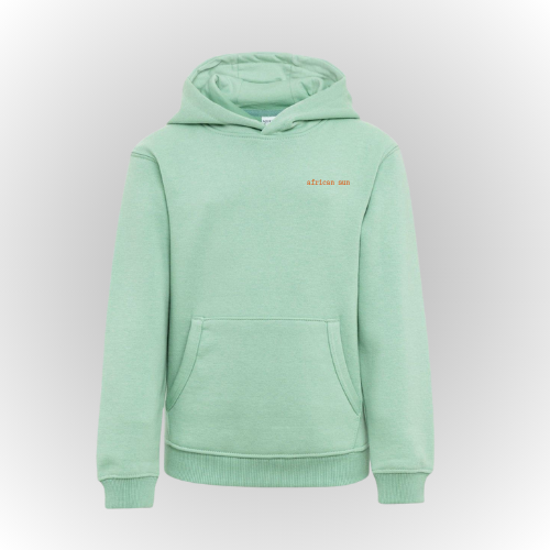 Hoodie kids | Cebra naranja – vista 3