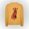 Sudadera Wildlife | Cebra Burdeos