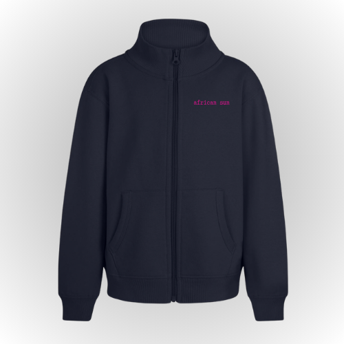 Sudadera Cremallera Kids | Flamenco Rosa – vista 3