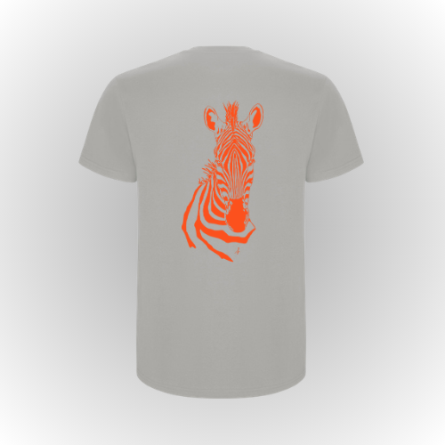 Camiseta Kids | Cebra Naranja – vista 2