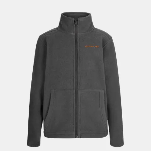 Polar kids gris logo naranja
