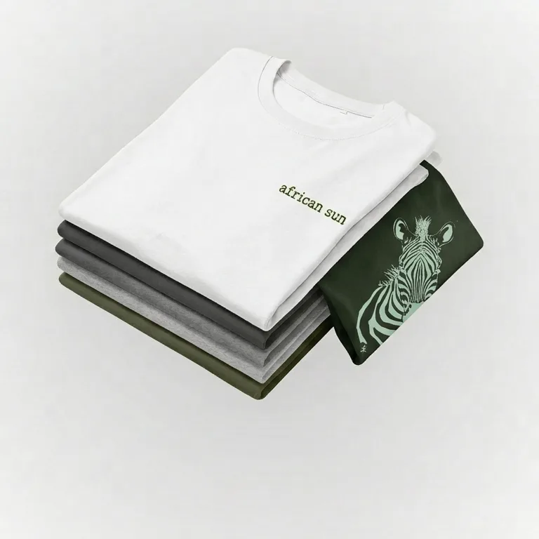 Camisetas African Sun con el logo african sun
